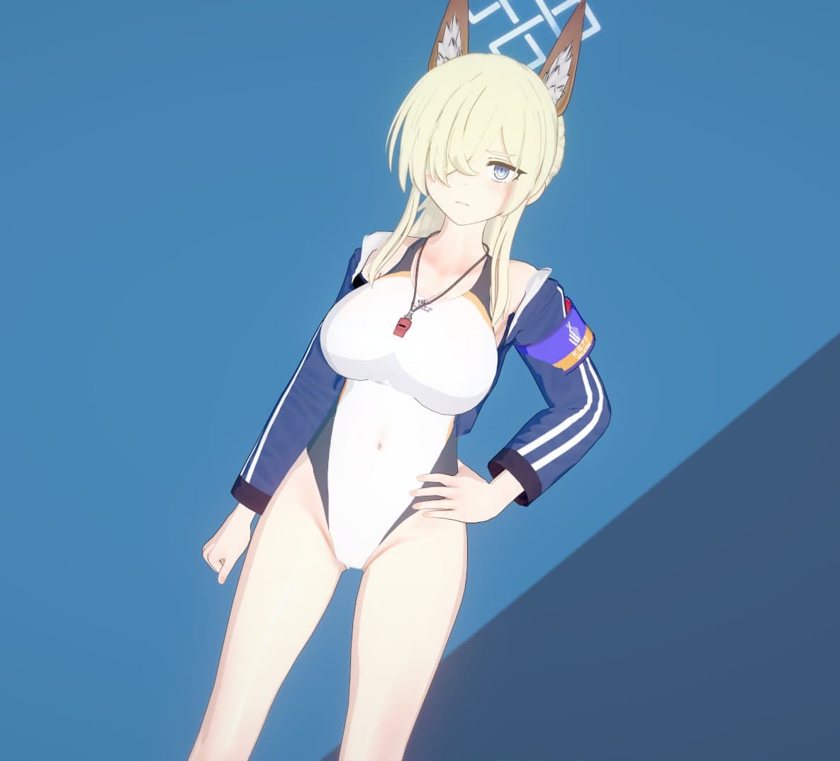 ブルーアーカイブ　カンナ(水着)　尾刃カンナ card