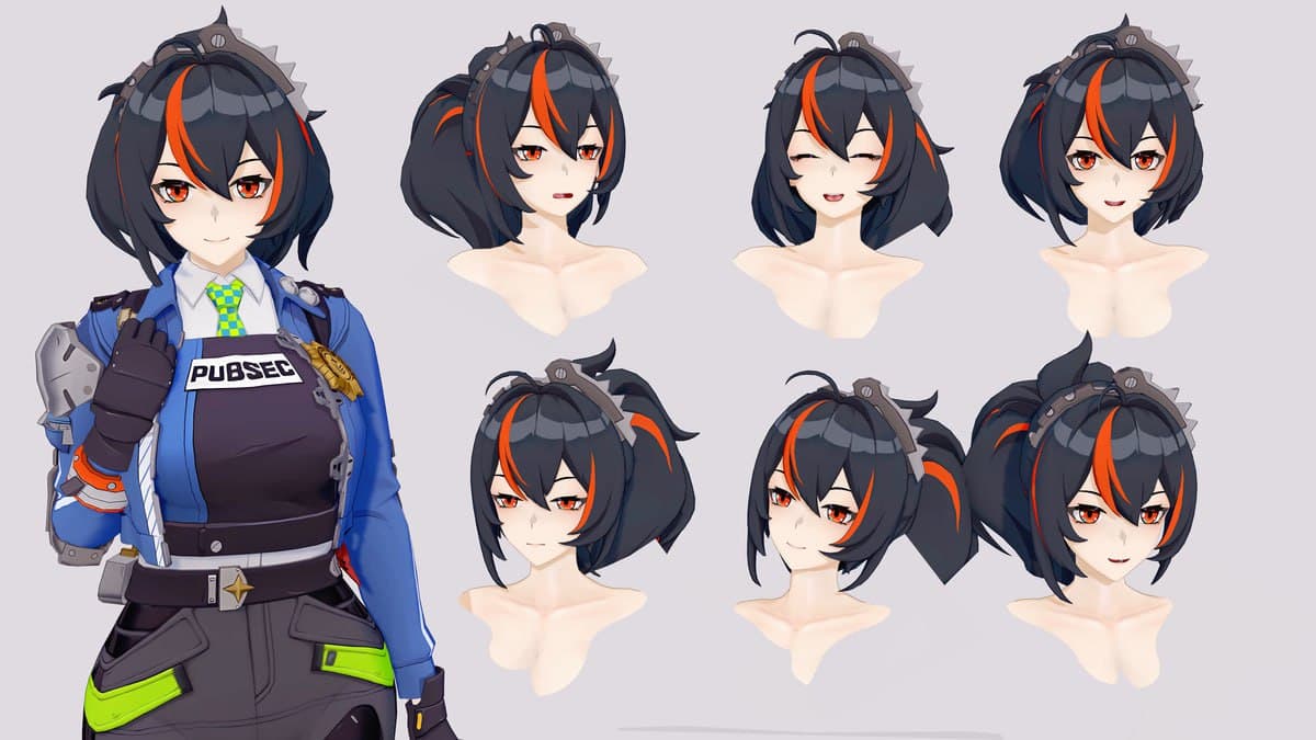 【キャラ配布】朱鳶 Zhu Yuan