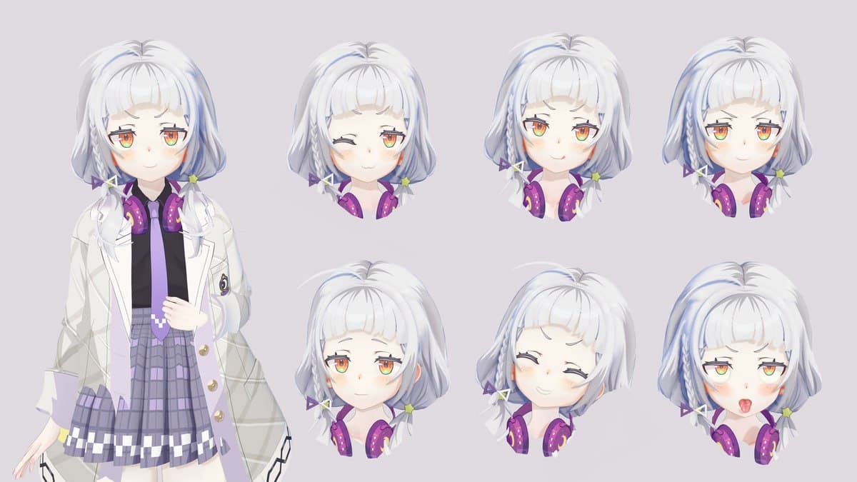 紫咲シオン - 制服