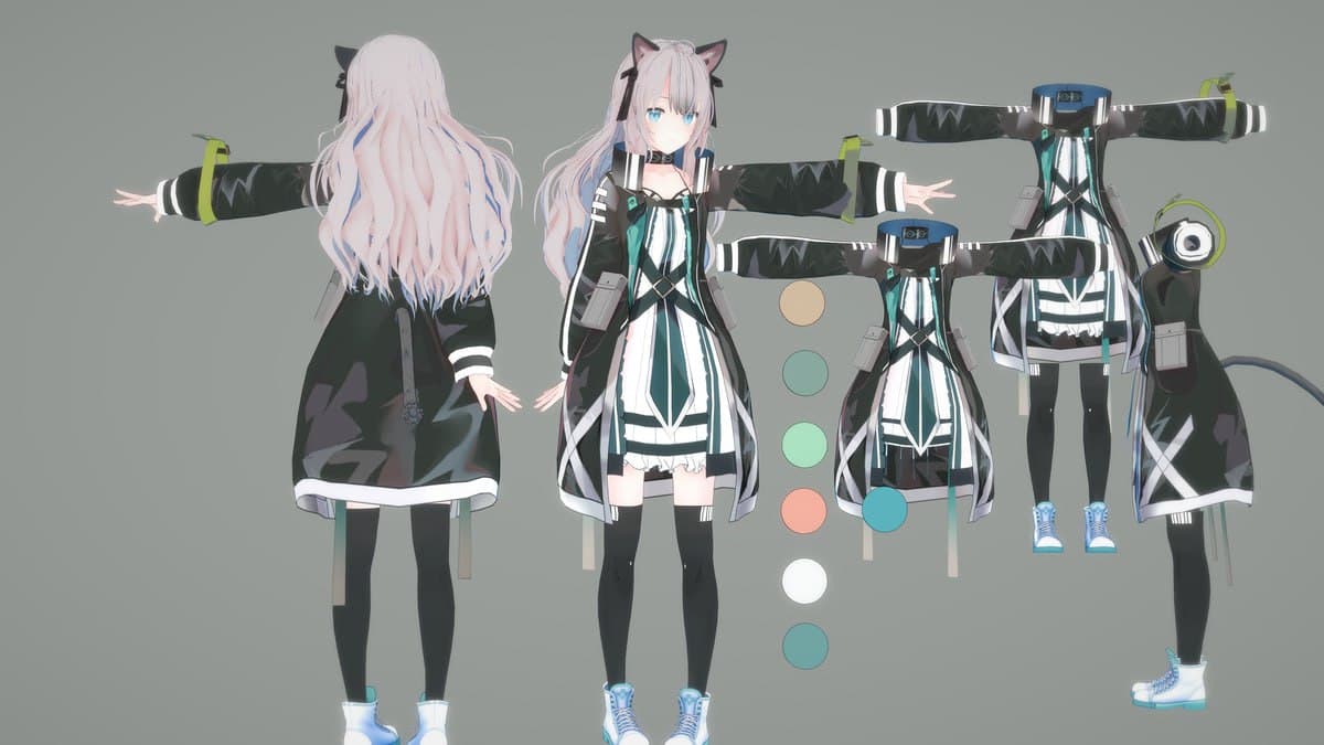 明日方舟 薄绿 ミント 配布 二次配布禁止