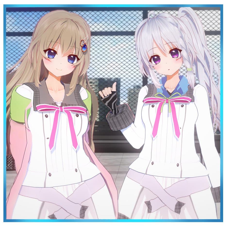 リクエスト 九條都＆新海天 CC配布