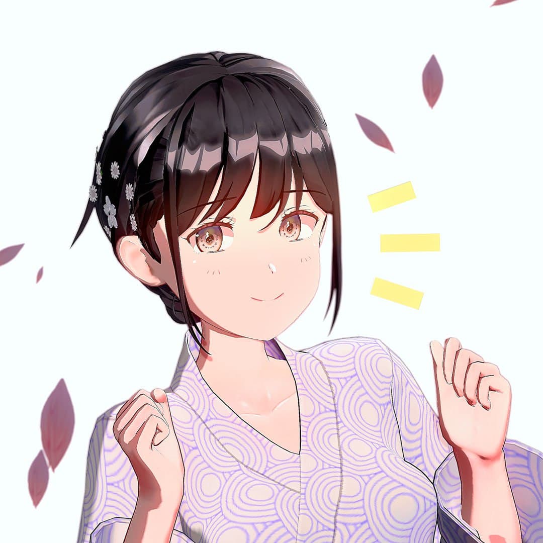 [コイカツ]キャラ配布: JK (remake)