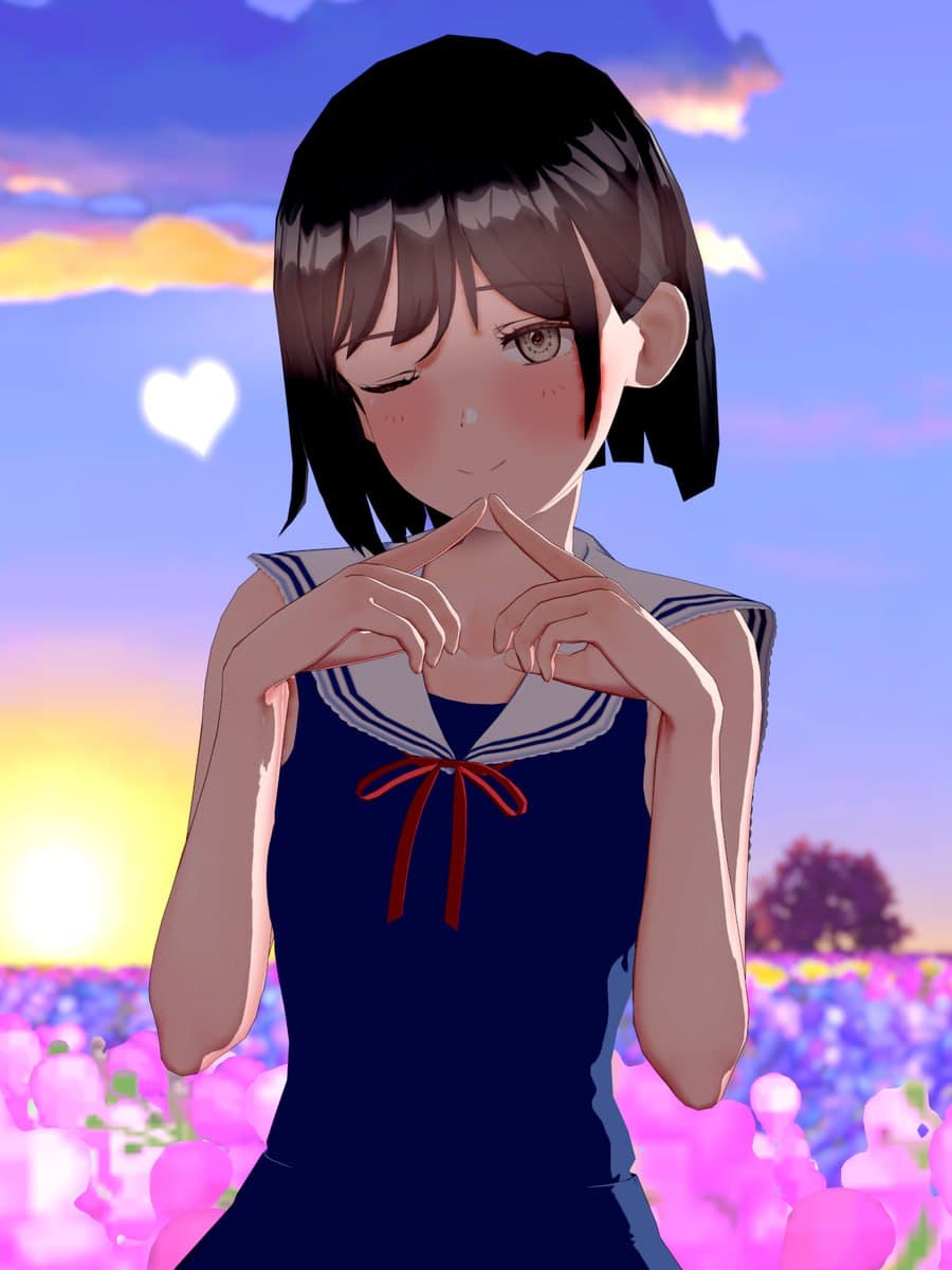 [コイカツ]キャラ配布: JK (remake)