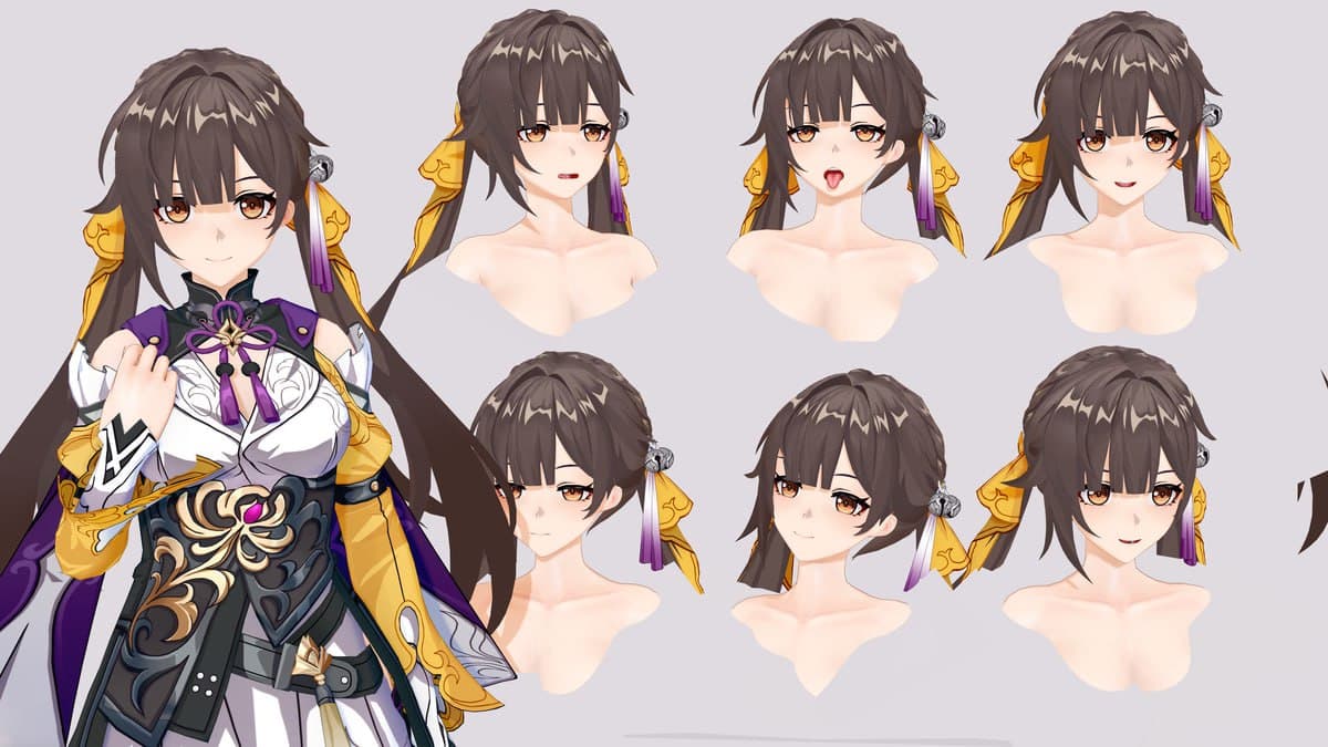 P】【キャラ】素裳 sushang V2