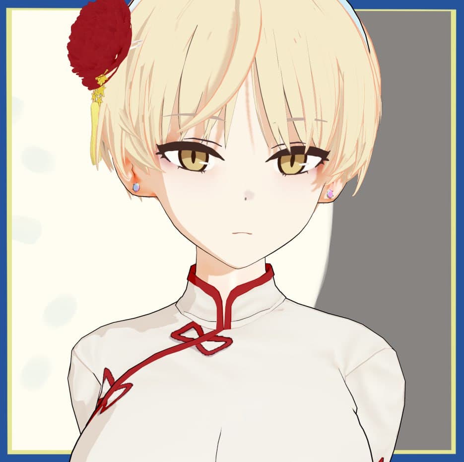 ブルーアーカイブ　マリナ(チーパオ)　池倉マリナ card