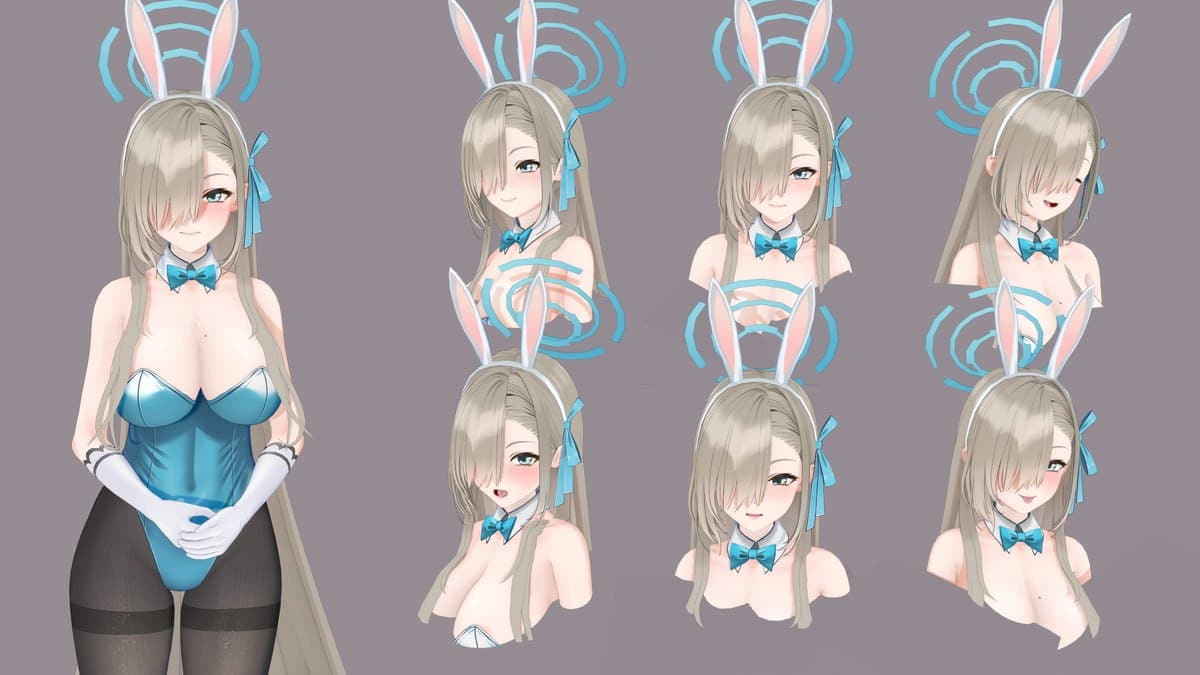 8月② 明日奈(BunnyGirl)/Asuna/アスナ