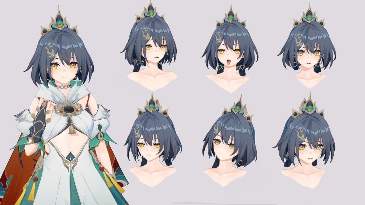 【キャラ】雲璃 Yunli