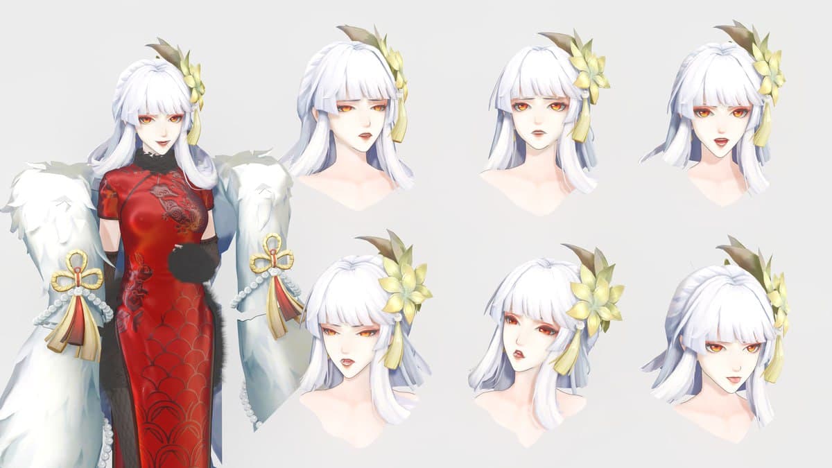 【YYS】＿青行灯-子夜华灯＿Koikatsu＿HEAD　MOD