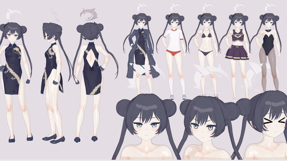 ブルーアーカイブ　キサキ　竜華キサキ card