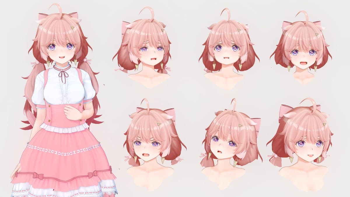 【鸣潮】＿安可＿Koikatsu＿HEAD　MOD